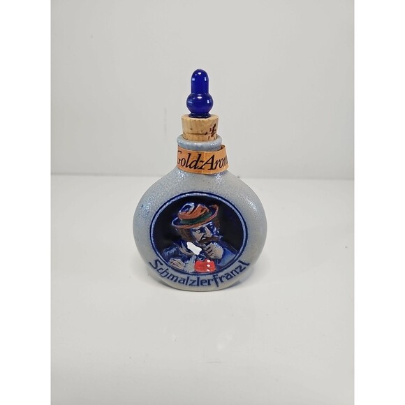 Other - Vintage German Bavarian Schmalzlerfranzel Snuff Bottle 4 1/2” Tall Empty